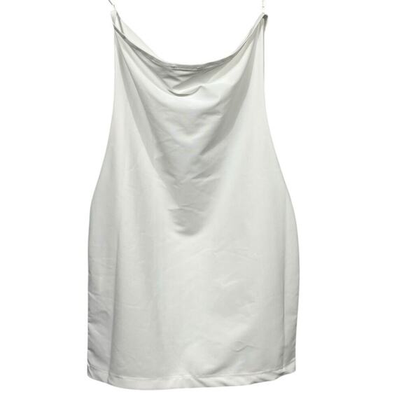 Untamed Petals Ivory Slip Dress / Size-Large - Picture 4 of 7